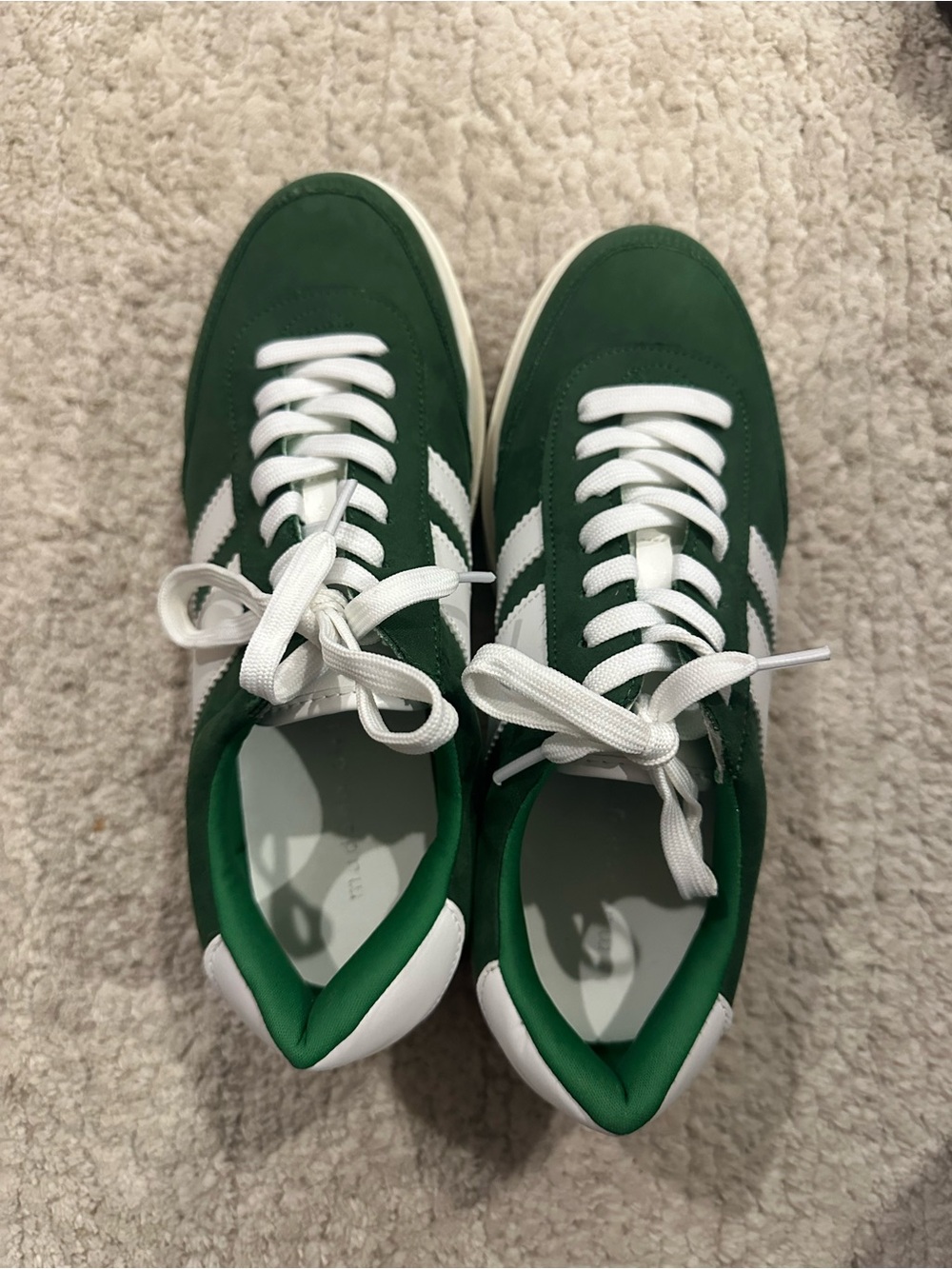 Madden girl green platform sneakers NWOT